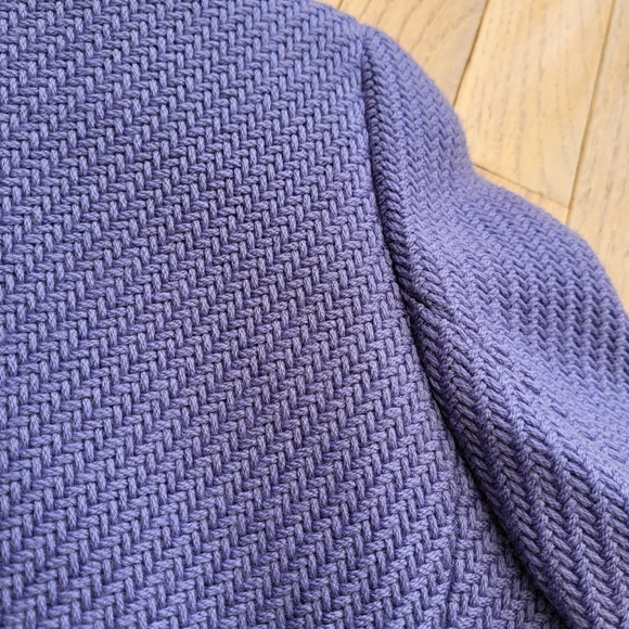 Talbots Collection Wool Jacket Wool Lined Purple Soft Zip Up 10P - Picture 7 of 15